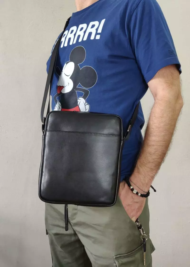 Мужская кожаная сумка из натуральной кожи MYZ TOKYO через плечо мужская барсетка кросс-боди кожаная сумка-планшет Чоловіча шкіряна сумка з натуральної шкіри через плече чоловіча барсетка крос-боді ТОКИО шкіряна сумка-планшет