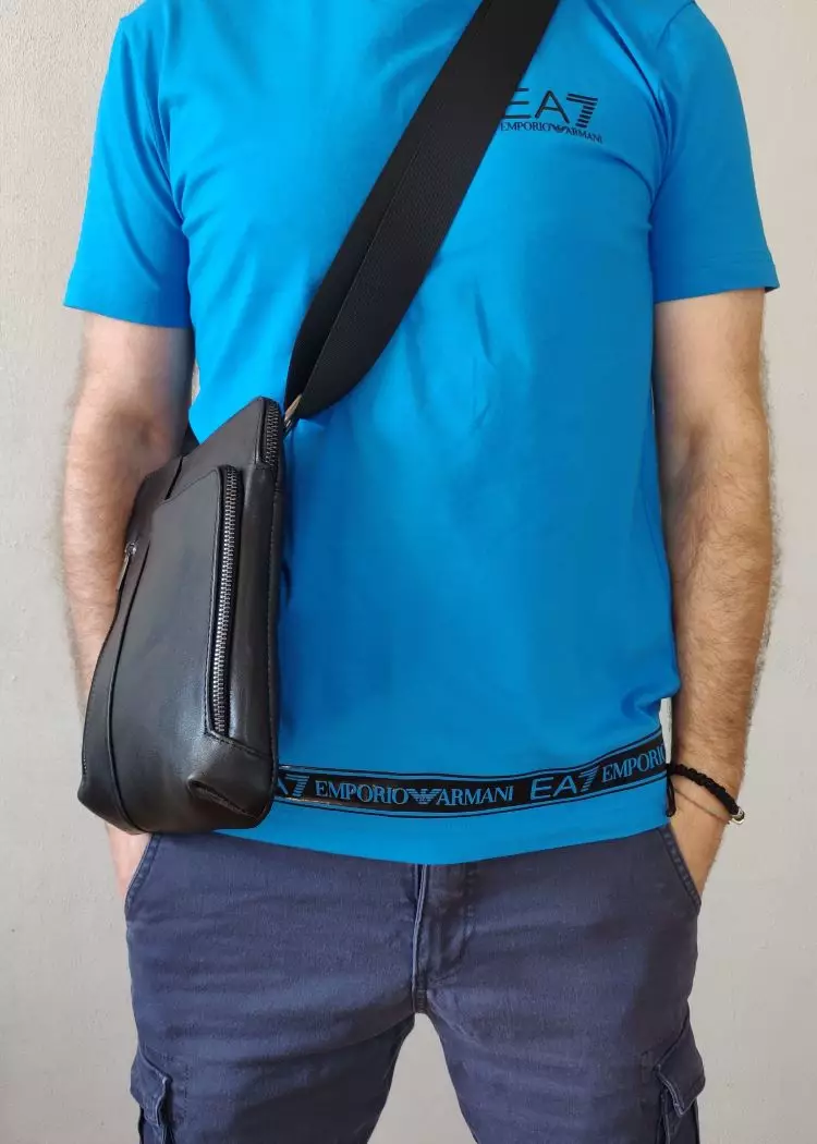 Мужская кожаная сумка из натуральной кожи MYZ LEON через плечо мужская барсетка кросс-боди ЛЕОН кожаная сумка-планшет Чоловіча шкіряна сумка з натуральної шкіри MYZ LEON через плече чоловіча барсетка крос-боді ЛЕОН шкіряна сумка-планшет