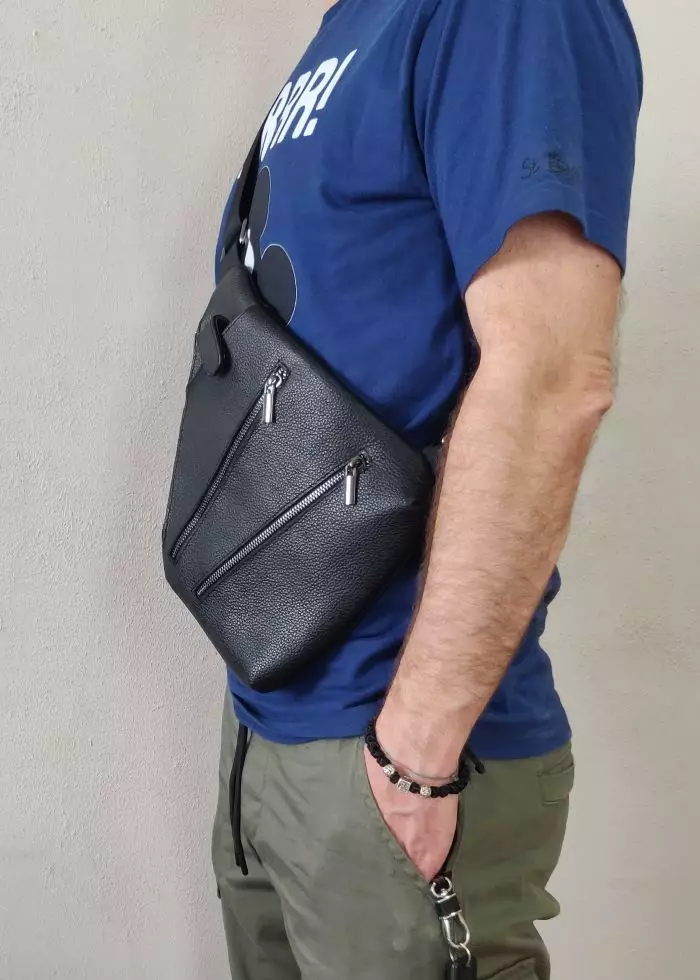 Мужская кожаная сумка из натуральной кожи MYZ OXFORD через плечо мужская барсетка кросс-боди кожаная сумка-планшет Чоловіча шкіряна сумка з натуральної шкіри через плече чоловіча барсетка крос-боді ОКСФОРД шкіряна сумка-планшет