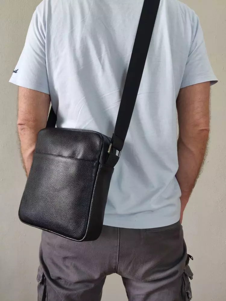 Мужская кожаная сумка из натуральной кожи MYZ TOKYO через плечо мужская барсетка кросс-боди кожаная сумка-планшет Чоловіча шкіряна сумка з натуральної шкіри через плече чоловіча барсетка крос-боді ТОКИО шкіряна сумка-планшет