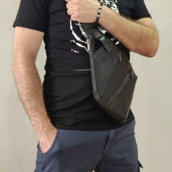 Мужская кожаная сумка из натуральной кожи MYZ OXFORD через плечо мужская барсетка кросс-боди кожаная сумка-планшет Чоловіча шкіряна сумка з натуральної шкіри через плече чоловіча барсетка крос-боді ОКСФОРД шкіряна сумка-планшет