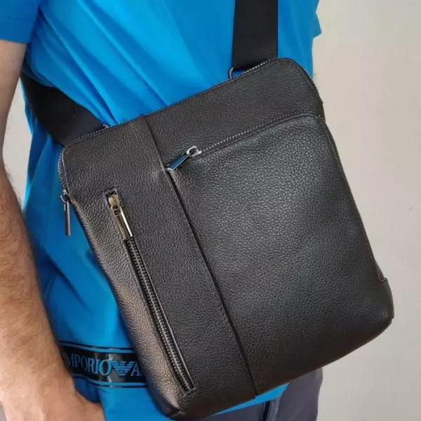 Мужская кожаная сумка из натуральной кожи MYZ LEON через плечо мужская барсетка кросс-боди ЛЕОН кожаная сумка-планшет Чоловіча шкіряна сумка з натуральної шкіри MYZ LEON через плече чоловіча барсетка крос-боді ЛЕОН шкіряна сумка-планшет