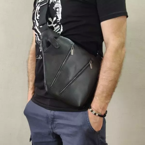 Мужская кожаная сумка из натуральной кожи MYZ OXFORD через плечо мужская барсетка кросс-боди кожаная сумка-планшет Чоловіча шкіряна сумка з натуральної шкіри через плече чоловіча барсетка крос-боді ОКСФОРД шкіряна сумка-планшет