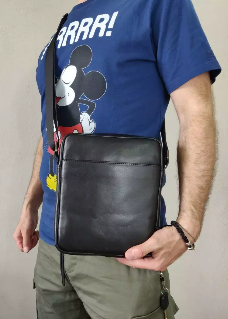 Мужская кожаная сумка из натуральной кожи MYZ TOKYO через плечо мужская барсетка кросс-боди кожаная сумка-планшет Чоловіча шкіряна сумка з натуральної шкіри через плече чоловіча барсетка крос-боді ТОКИО шкіряна сумка-планшет