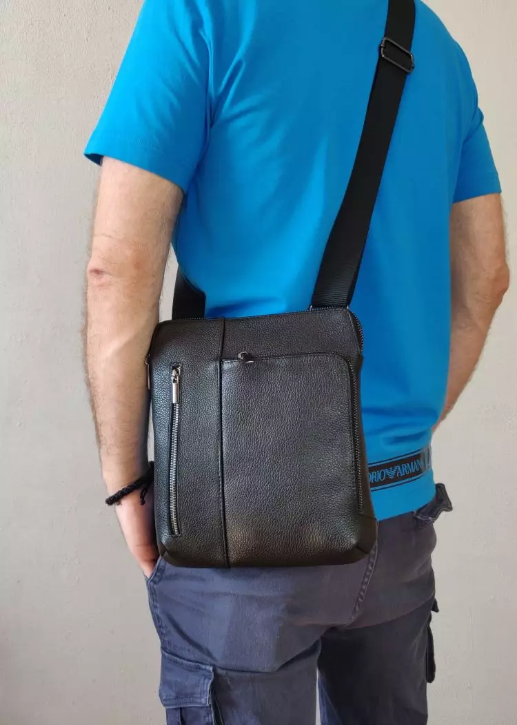 Мужская кожаная сумка из натуральной кожи MYZ LEON через плечо мужская барсетка кросс-боди ЛЕОН кожаная сумка-планшет Чоловіча шкіряна сумка з натуральної шкіри MYZ LEON через плече чоловіча барсетка крос-боді ЛЕОН шкіряна сумка-планшет