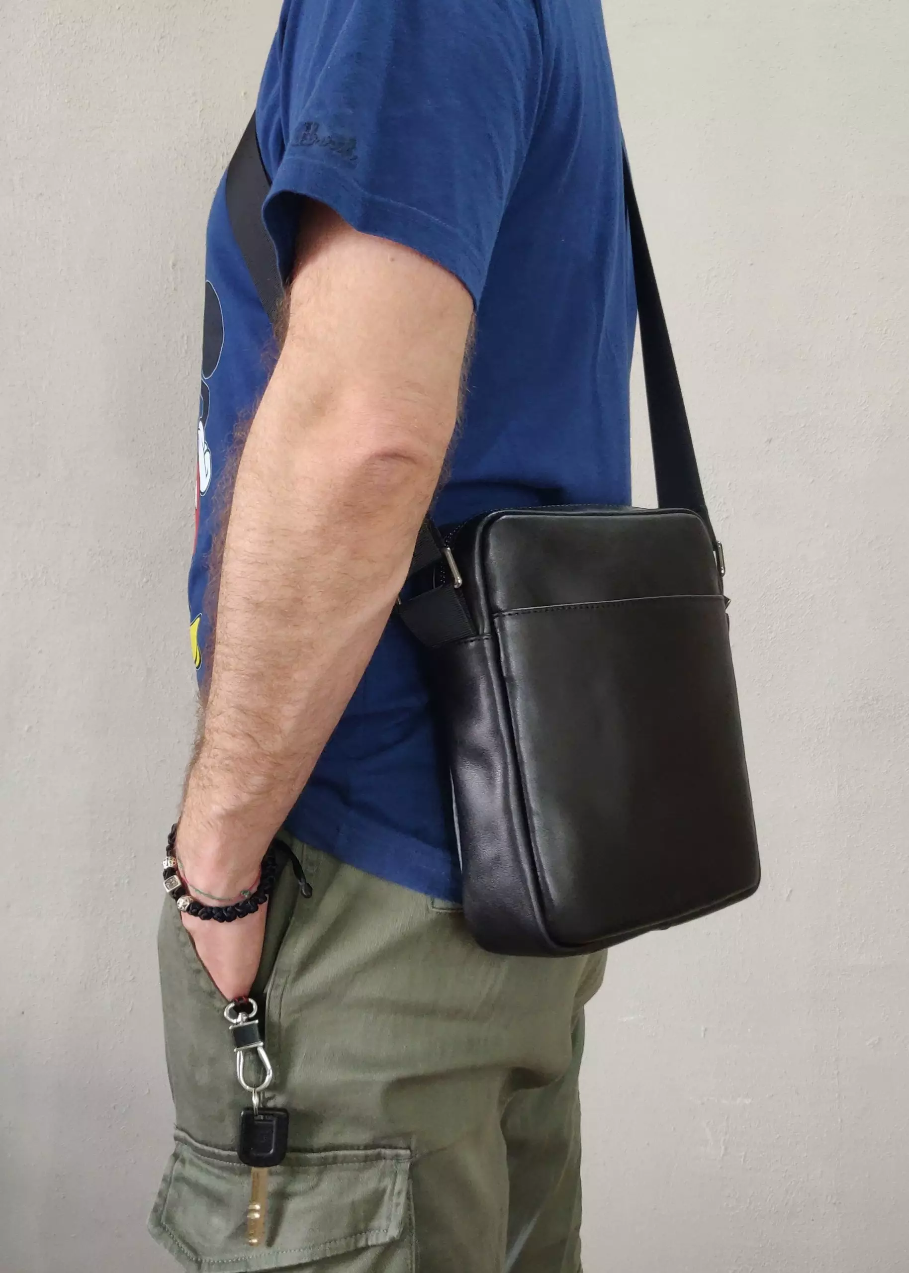 Мужская кожаная сумка из натуральной кожи MYZ TOKYO через плечо мужская барсетка кросс-боди кожаная сумка-планшет Чоловіча шкіряна сумка з натуральної шкіри через плече чоловіча барсетка крос-боді ТОКИО шкіряна сумка-планшет