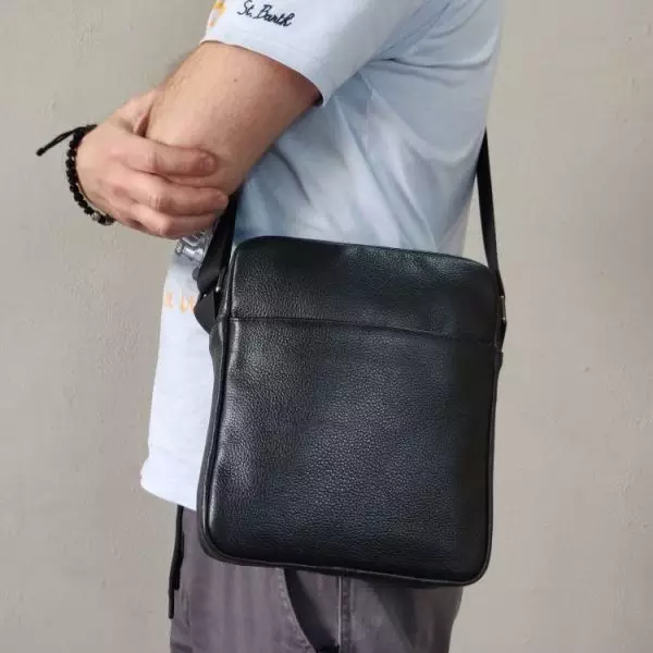 Мужская кожаная сумка из натуральной кожи MYZ TOKYO через плечо мужская барсетка кросс-боди кожаная сумка-планшет Чоловіча шкіряна сумка з натуральної шкіри через плече чоловіча барсетка крос-боді ТОКИО шкіряна сумка-планшет