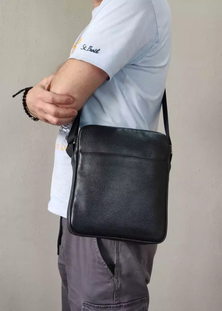 Мужская кожаная сумка из натуральной кожи MYZ TOKYO через плечо мужская барсетка кросс-боди кожаная сумка-планшет Чоловіча шкіряна сумка з натуральної шкіри через плече чоловіча барсетка крос-боді ТОКИО шкіряна сумка-планшет