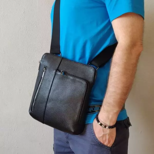 Мужская кожаная сумка из натуральной кожи MYZ LEON через плечо мужская барсетка кросс-боди ЛЕОН кожаная сумка-планшет Чоловіча шкіряна сумка з натуральної шкіри MYZ LEON через плече чоловіча барсетка крос-боді ЛЕОН шкіряна сумка-планшет
