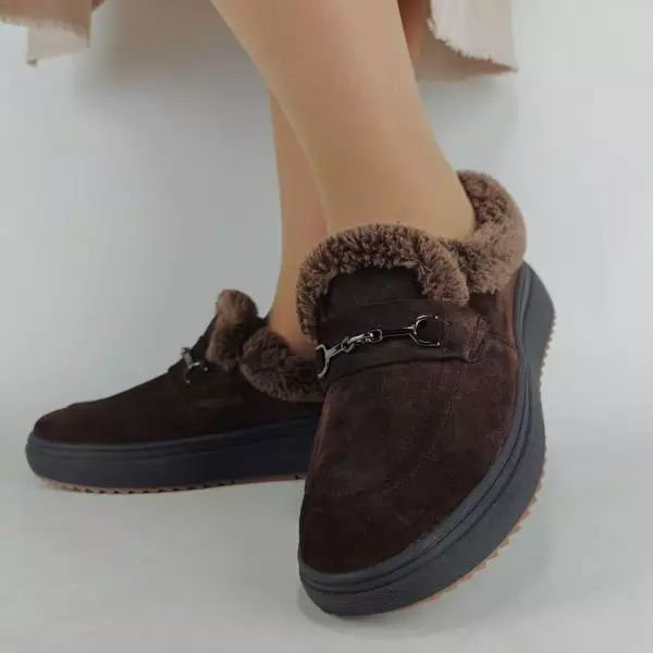 Ботинки женские MYZ кожаные молодежные бежевые нюд latte латте натуральная кожа и замша мех зимние 36 37 38 39 40 41 черевики жіночі натуральна замша лате шкіра коричнева шоколад зимові хутро