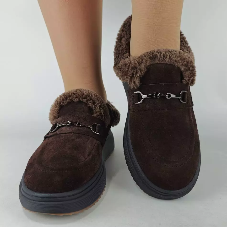 Ботинки женские MYZ кожаные молодежные бежевые нюд latte латте натуральная кожа и замша мех зимние 36 37 38 39 40 41 черевики жіночі натуральна замша лате шкіра коричнева шоколад зимові хутро