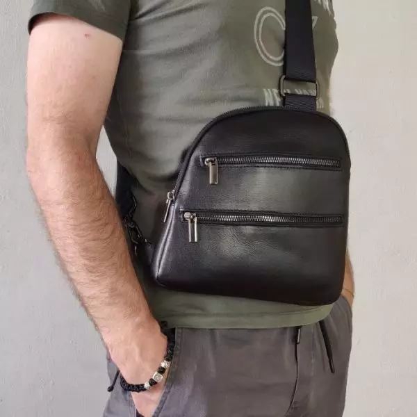 Мужская кожаная сумка из натуральной кожи MYZ MILAN через плечо мужская барсетка кросс-боди ЛЕОН кожаная сумка-планшет Чоловіча шкіряна сумка з натуральної шкіри через плече чоловіча барсетка крос-боді МИЛАН шкіряна сумка-планшет