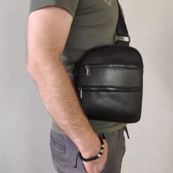 Мужская кожаная сумка из натуральной кожи MYZ MILAN через плечо мужская барсетка кросс-боди ЛЕОН кожаная сумка-планшет Чоловіча шкіряна сумка з натуральної шкіри через плече чоловіча барсетка крос-боді МИЛАН шкіряна сумка-планшет