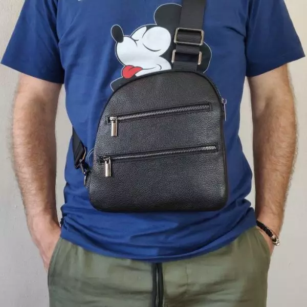 Мужская кожаная сумка из натуральной кожи MYZ MILAN через плечо мужская барсетка кросс-боди ЛЕОН кожаная сумка-планшет Чоловіча шкіряна сумка з натуральної шкіри через плече чоловіча барсетка крос-боді МИЛАН шкіряна сумка-планшет