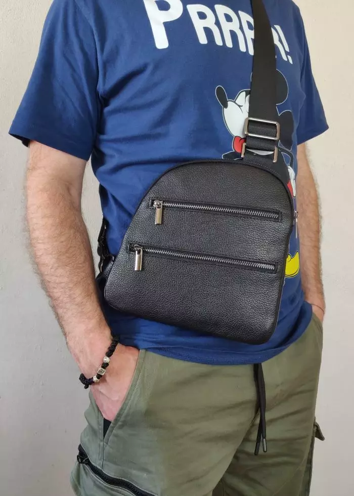 Мужская кожаная сумка из натуральной кожи MYZ MILAN через плечо мужская барсетка кросс-боди ЛЕОН кожаная сумка-планшет Чоловіча шкіряна сумка з натуральної шкіри через плече чоловіча барсетка крос-боді МИЛАН шкіряна сумка-планшет